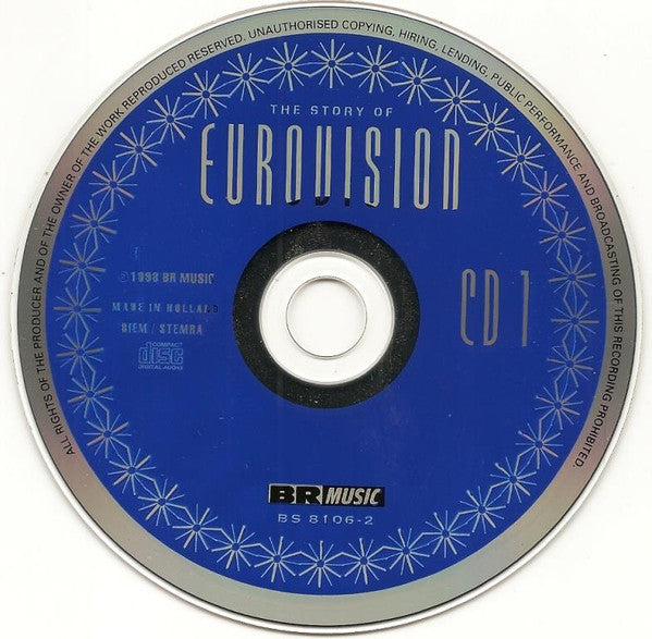 Various : The Story Of Eurovision (2xCD, Comp)