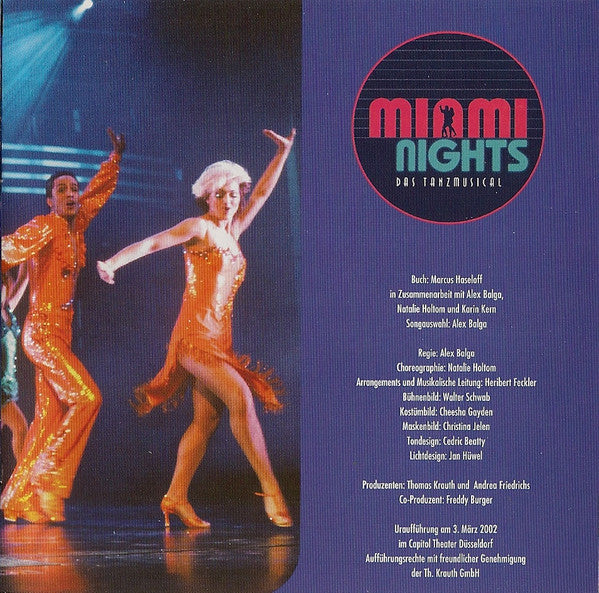 Actors & Ensemble Capitol Theater Düsseldorf : Miami Nights (CD, Album)