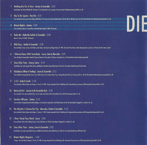 Actors & Ensemble Capitol Theater Düsseldorf : Miami Nights (CD, Album)