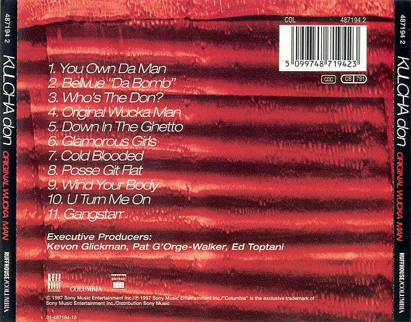 Kulcha Don : Original Wucka Man (CD, Album)