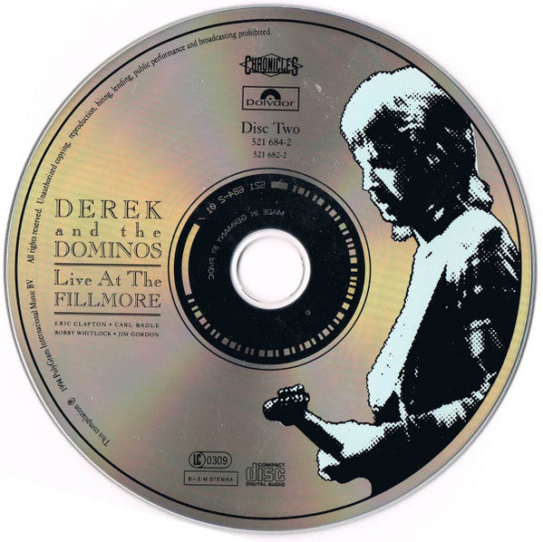 Derek & The Dominos : Live At The Fillmore (2xCD, Album, Comp)