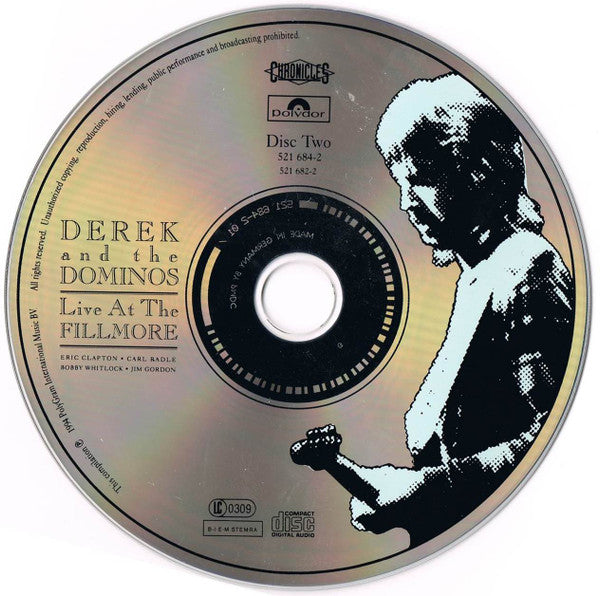 Derek & The Dominos : Live At The Fillmore (2xCD, Album, Comp)