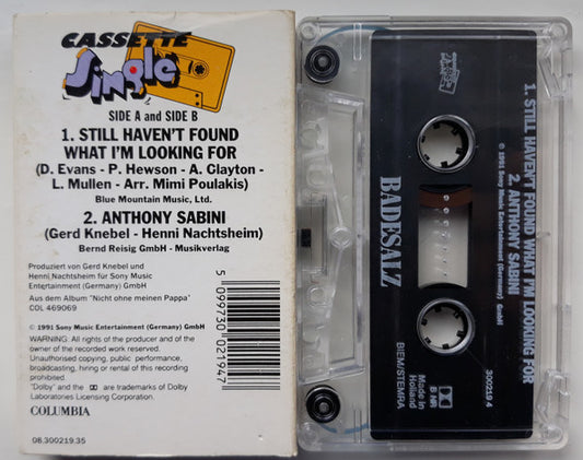 Badesalz : I Still Haven't Found What I'm Looking For  (Cass, Single)