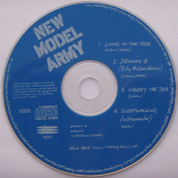 New Model Army : Living In The Rose - The Ballads EP (CD, EP)