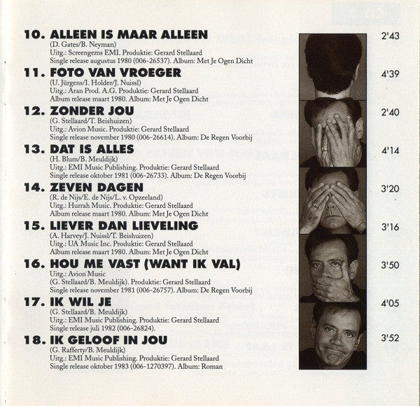 Rob de Nijs : Vallen En Opstaan - 30 Jaar Hits (2xCD, Comp)