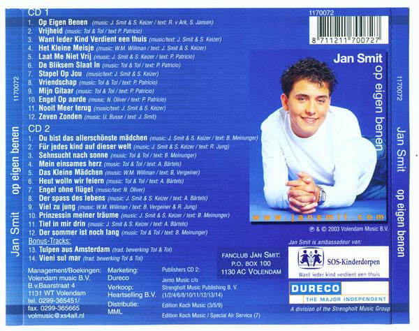 Jan Smit : Op Eigen Benen / Für Alle (2xCD, Album, Ltd)