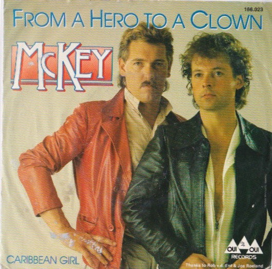 Wally McKey : From A Hero To A Clown (7", Single)