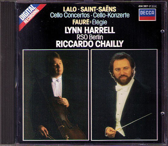 Riccardo Chailly - Édouard Lalo / Camille Saint-Saëns / Gabriel Fauré, Lynn Harrell, Radio-Symphonie-Orchester Berlin : Cello Concertos / Élégie (CD)