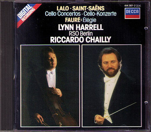 Riccardo Chailly - Édouard Lalo / Camille Saint-Saëns / Gabriel Fauré, Lynn Harrell, Radio-Symphonie-Orchester Berlin : Cello Concertos / Élégie (CD)
