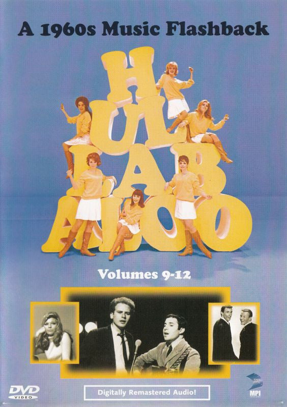 Various : Hullabaloo: A 1960s Music Flashback - Volumes 9-12 (DVD-V)