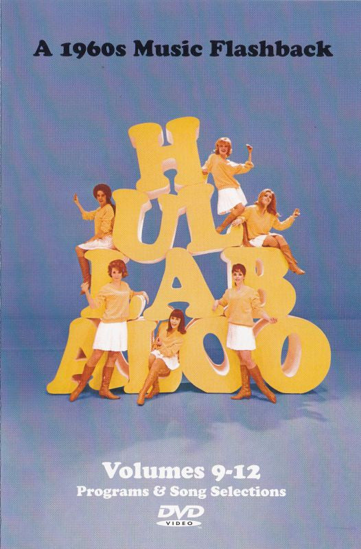 Various : Hullabaloo: A 1960s Music Flashback - Volumes 9-12 (DVD-V)