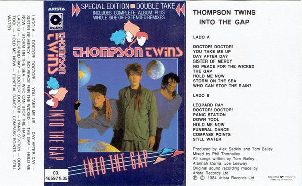 Thompson Twins : Into The Gap (Includes Bonus Album Of Extended Remixes)  (Cass, Album, S/Edition, Dou)