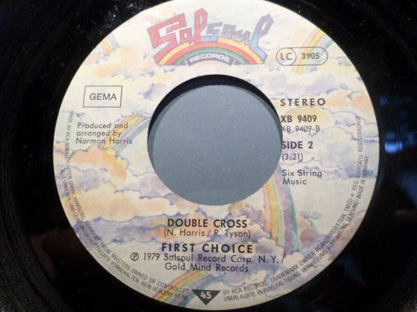 First Choice : Great Expectations / Double Cross (7", Single)