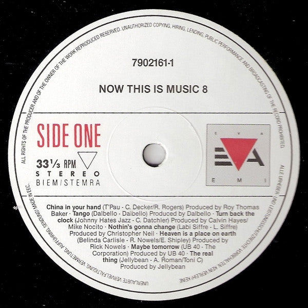 Various : Now This Is Music 8 (2xLP, Comp)