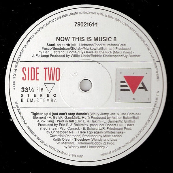 Various : Now This Is Music 8 (2xLP, Comp)