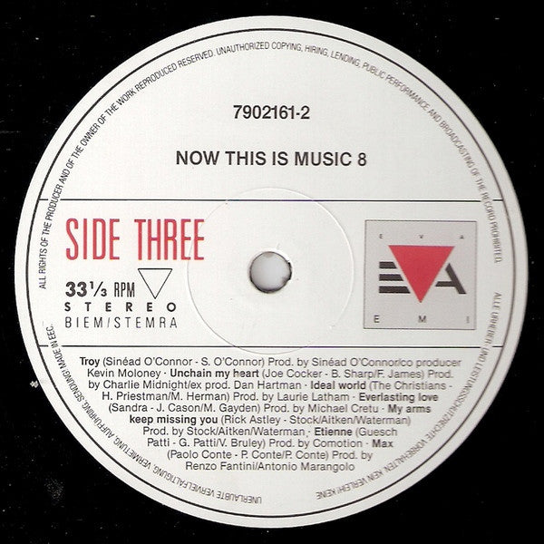 Various : Now This Is Music 8 (2xLP, Comp)