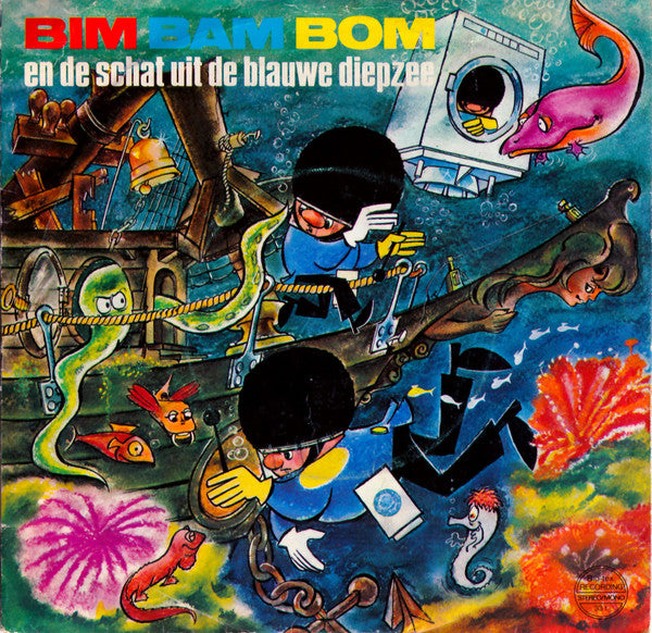 Unknown Artist : Bim, Bam, Bom En De Schat Uit De Blauwe Diepzee (7", EP)