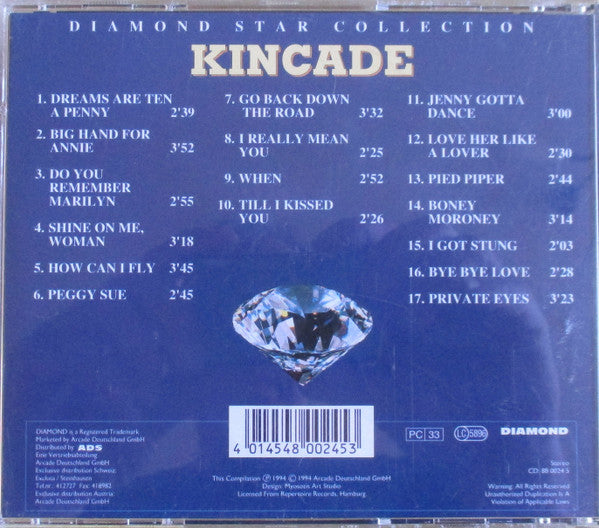 Kincade : Diamond Star Collection (CD, Comp)