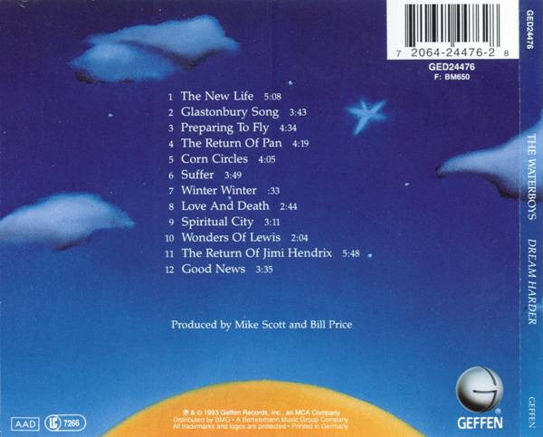The Waterboys : Dream Harder (CD, Album)