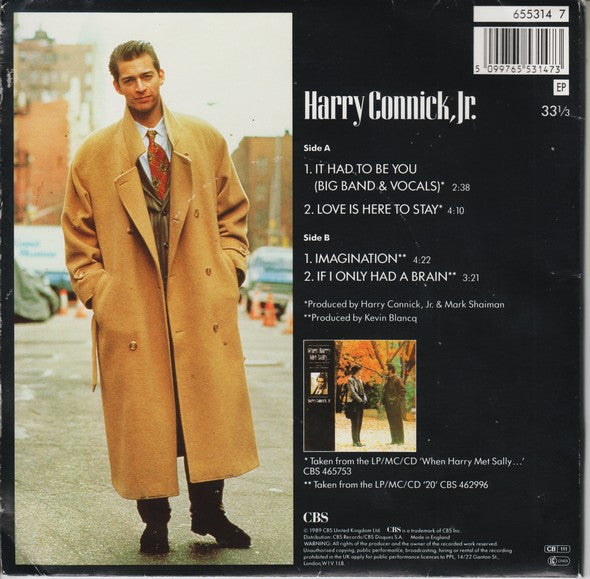Harry Connick, Jr. : It Had To Be You (7", EP, Single, gat)