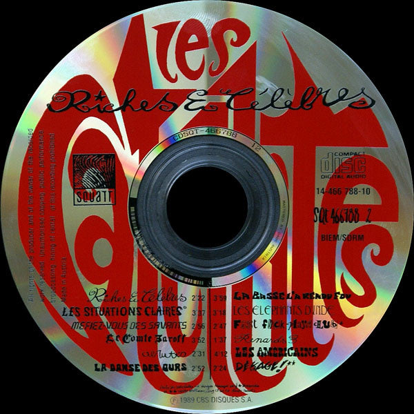 Les Satellites : Riches & Célèbres (CD, Album, RP)