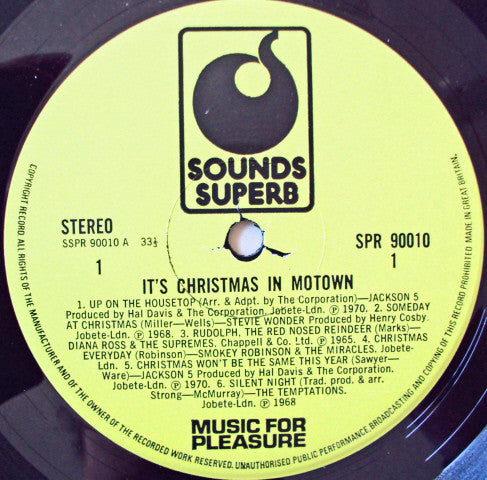 Various : It's Christmas In Motown (LP, Comp)