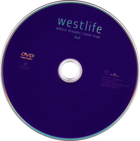 Westlife : Where Dreams Come True (DVD-V, Multichannel, PAL + CD)