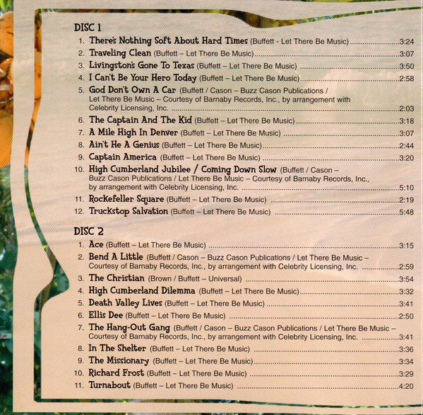 Jimmy Buffett : Captain America (2xCD, Comp, RE, RM)