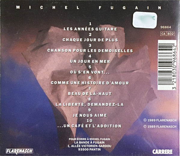 Michel Fugain : Un Café Et L'Addition (CD, Album, RE)