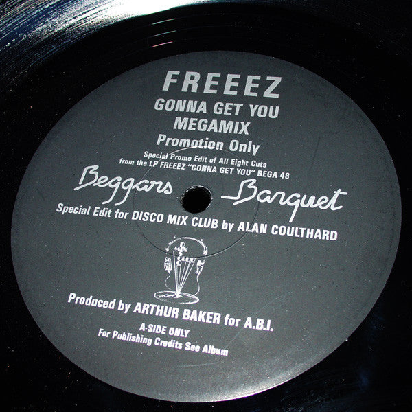 Freeez : Gonna Get You Megamix (12", S/Sided, Promo)