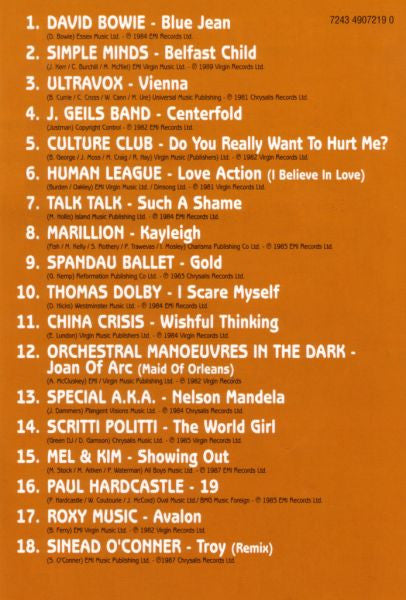 Various : Het Beste Uit De Top 80 Van De Jaren 80 (DVD-V, Comp, PAL)