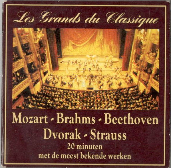 Wolfgang Amadeus Mozart / Johannes Brahms / Ludwig van Beethoven / Antonín Dvořák / Johann Strauss Sr. : Les Grands Du Classique (CD, Mini, Comp, Promo, Wal)