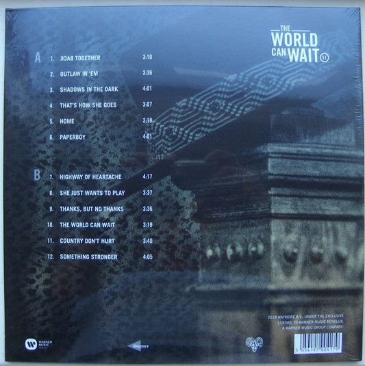 Waylon (3) : The World Can Wait (LP, Album, Gol)