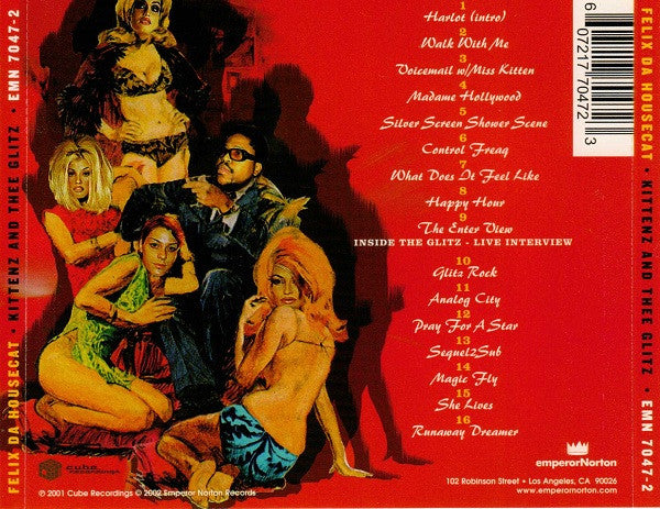 Felix Da Housecat : Kittenz And Thee Glitz (CD, Album, RE)