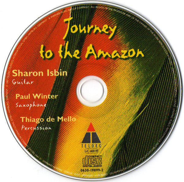 Sharon Isbin, Paul Winter (2), Thiago De Mello : Journey To The Amazon (CD, Album)