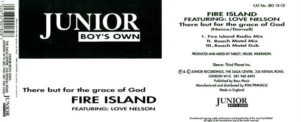 Fire Island Featuring: Love Nelson : There But For The Grace Of God (CD, Single)