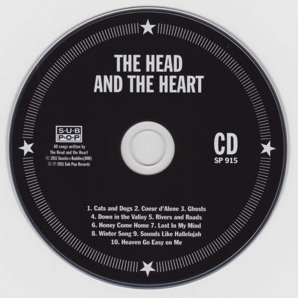 The Head And The Heart : The Head And The Heart (CD, Album, RE, Car)
