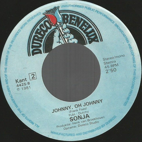 Sonja (2) : Boemeladiboem (7", Single)