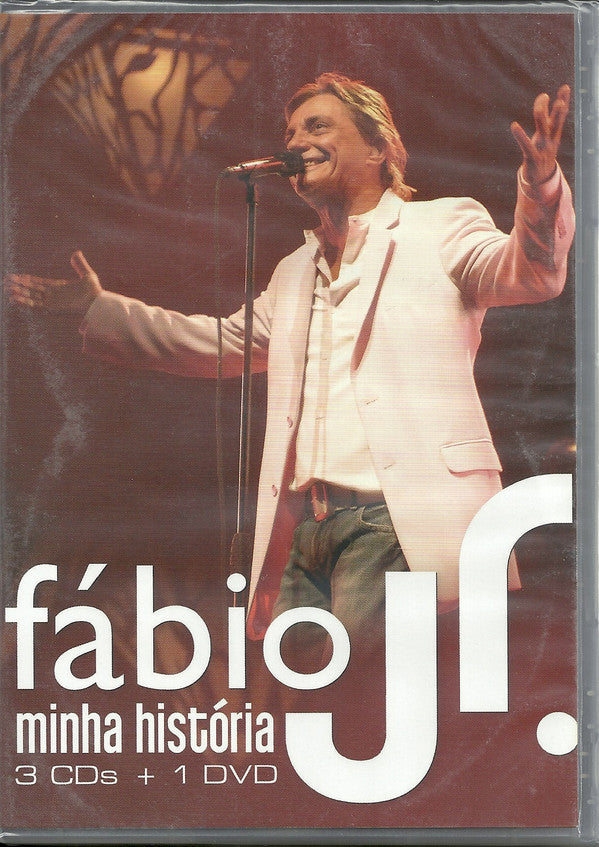 Fábio Jr. : Minha História (3xCD, Comp, RE, RP + DVD-V, RE, RP, Multichannel, )