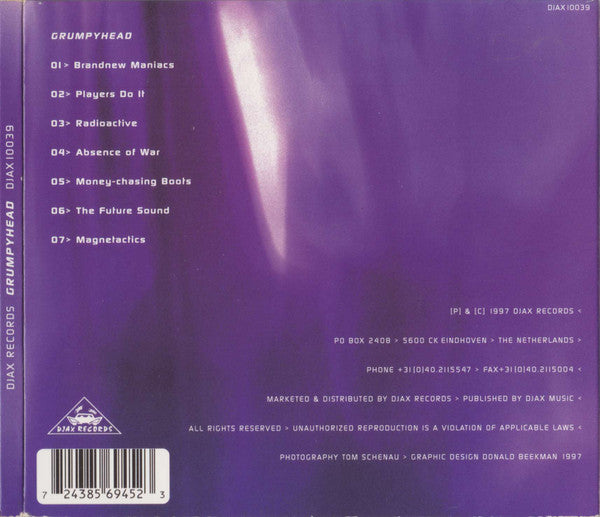 Grumpyhead : Grumpyhead (CD, Album, Enh, Dig)