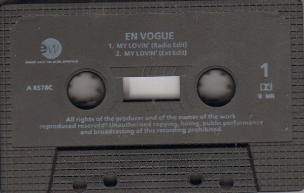 En Vogue : My Lovin (Cass, Single, Rec)
