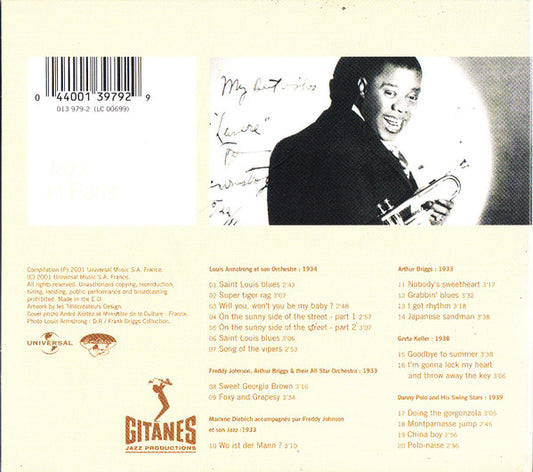 Various : Louis Armstrong And Friends (CD, Comp, RM, Dig)