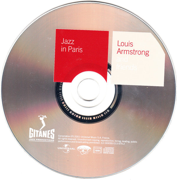 Various : Louis Armstrong And Friends (CD, Comp, RM, Dig)