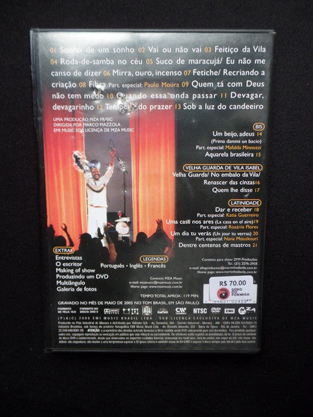 Martinho Da Vila : Brasilatinidade (Ao Vivo) (DVD-V)