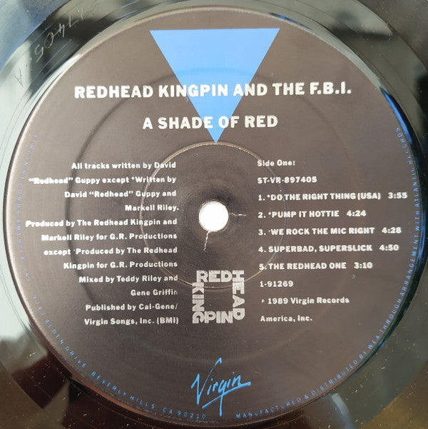 Redhead Kingpin And The FBI : A Shade Of Red (LP, Album)