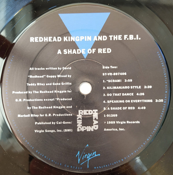 Redhead Kingpin And The FBI : A Shade Of Red (LP, Album)