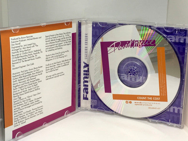 David Meece : Count The Cost (CD, Album)