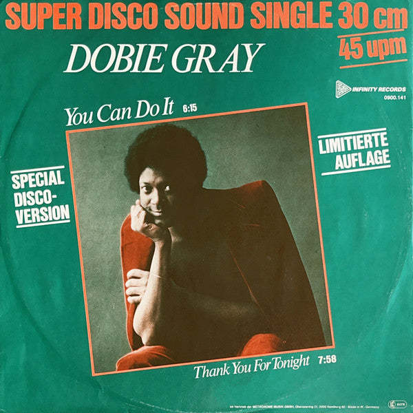 Dobie Gray : You Can Do It / Thank You For Tonight (12", Ltd)