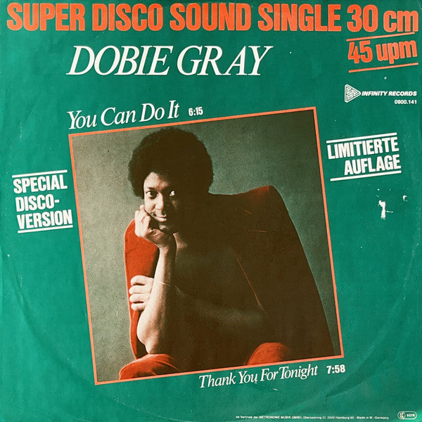 Dobie Gray : You Can Do It / Thank You For Tonight (12", Ltd)