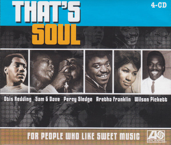Various : That's Soul: For People Who Like Sweet Music (4xCD, Comp)